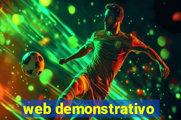 web demonstrativo